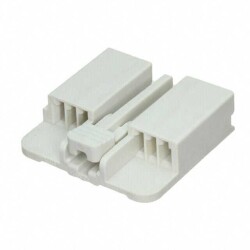 6 Position Card Edge Connector Housing Natural 0.079