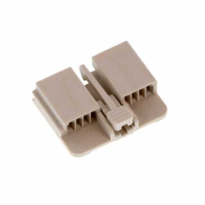 8 Position Card Edge Connector Housing Natural 0.079