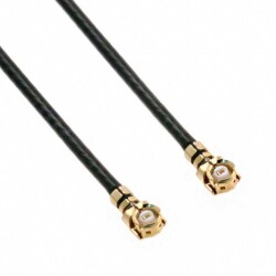 Cable Assembly Coaxial U.FL (UMCC) to U.FL (UMCC) 1.37mm OD Coaxial Cable 7.874