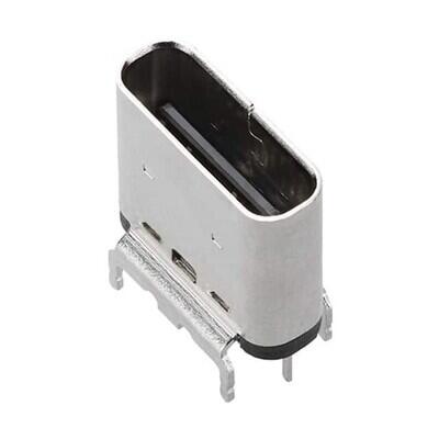 USB-C (USB TYPE-C) USB 3.2 Gen 2 (USB 3.1 Gen 2, Superspeed + (USB 3.1)) Receptacle Connector 24 Position Surface Mount, Through Hole - 1