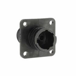 4 Position Circular Connector Receptacle Housing Panel Mount - TE Connectivity AMP Connectors