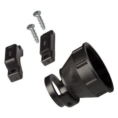 Black Connector Cable Clamp 1 3/8-18 UNEF-2A 23 - 1