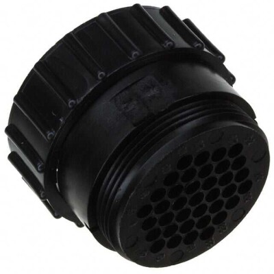 37 Position Circular Connector Plug Housing Free Hanging (In-Line) Coupling Nut - 1