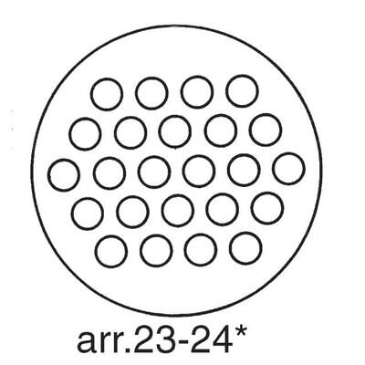 24 Position Circular Connector Plug Housing Free Hanging (In-Line) Coupling Nut - 2