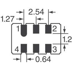 20MHz XO (Standard) HCMOS Oscillator 3.3V Enable/Disable 6-SMD, No Lead - 3