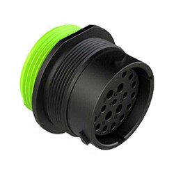 21 (Radsok) Position Circular Connector Receptacle Housing Panel Mount - Amphenol Sine Systems Corp