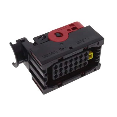 21 Rectangular Connectors - Housings Receptacle Black 0.197