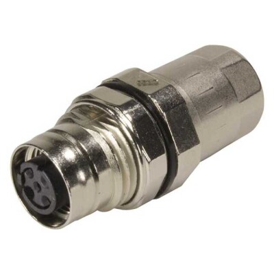 8 Position Circular Connector Plug Housing Free Hanging (In-Line); Panel Mount Backshell - 1