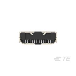 USB-C (USB TYPE-C) USB 3.2 Gen 2 (USB 3.1 Gen 2, Superspeed + (USB 3.1)) Receptacle Connector 24 Position Board Edge, Cutout; Surface Mount; Through Hole, Right Angle - 3