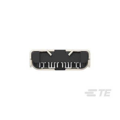 USB-C (USB TYPE-C) USB 3.2 Gen 2 (USB 3.1 Gen 2, Superspeed + (USB 3.1)) Receptacle Connector 24 Position Board Edge, Cutout; Surface Mount; Through Hole, Right Angle - 3