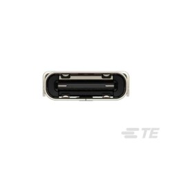 USB-C (USB TYPE-C) USB 3.2 Gen 2 (USB 3.1 Gen 2, Superspeed + (USB 3.1)) Receptacle Connector 24 Position Board Edge, Cutout; Surface Mount; Through Hole, Right Angle - 4