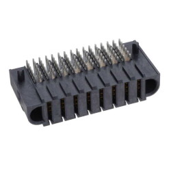 8 Position Receptacle, Female Blade Sockets Connector Press-Fit Through Hole, Right Angle - Molex