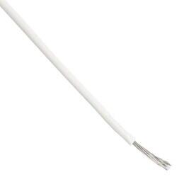22 AWG Hook-Up Wire 7/30 White 300V 1000.0' (304.8m) - 1