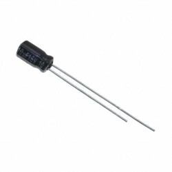 22 µF 50 V Aluminum Electrolytic Capacitors Radial, Can 1000 Hrs @ 105°C - Panasonic Industry