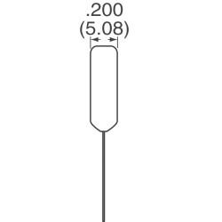 2.2 µF ±10% 500V Ceramic Capacitor X7R Radial - KYOCERA AVX (1)