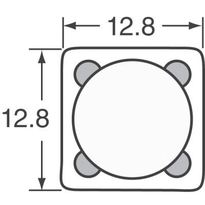 22 µH Shielded Drum Core, Wirewound Inductor 3.6 A 38mOhm Max Nonstandard - 5