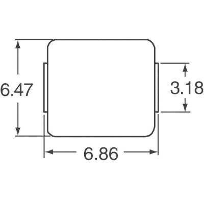 2.2 µH Shielded Molded Inductor 8 A 20mOhm Max Nonstandard - 2