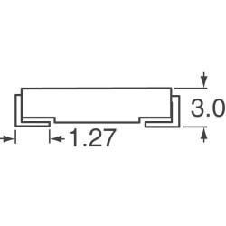 2.2 µH Shielded Molded Inductor 8 A 20mOhm Max Nonstandard - 3