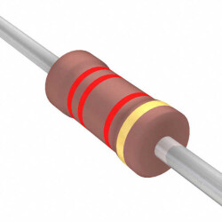 2.2 kOhms ±5% 2W Through Hole Resistor Axial Flame Proof, Safety Metal Film - YAGEO