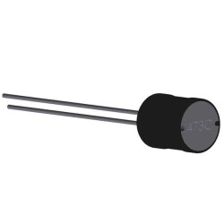 22 mH Unshielded Wirewound Inductor 70 mA 48Ohm Max Radial, Vertical Cylinder - Murata Power Solutions Inc.