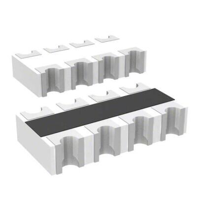 22 Ohm ±1% 62.5mW Power Per Element Isolated 4 Resistor Network/Array ±200ppm/°C 1206 (3216 Metric), Concave, Long Side Terminals - 1