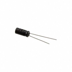 22 µF 35 V Aluminum Electrolytic Capacitors Radial, Can 10.55Ohm @ 120Hz 2000 Hrs @ 85°C - Cornell Dubilier Knowles