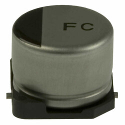 22 µF 50 V Aluminum Electrolytic Capacitors Radial, Can - SMD 1000 Hrs @ 105°C - Panasonic Electronic Components