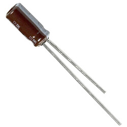 2.2 µF 100 V Aluminum Electrolytic Capacitors Radial, Can 1000 Hrs @ 105°C - 1