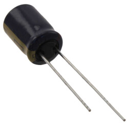 220 µF 25 V Aluminum Electrolytic Capacitors Radial, Can 2000 Hrs @ 105°C - Panasonic Electronic Components