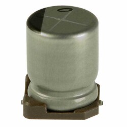 220 µF 35 V Aluminum Electrolytic Capacitors Radial, Can - SMD 1000 Hrs @ 105°C - Nichicon