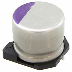 220 µF 6.3 V Aluminum - Polymer Capacitors Radial, Can - SMD 25mOhm 2000 Hrs @ 105°C - 1