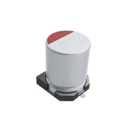 220 µF 6.3 V Aluminum - Polymer Capacitors Radial, Can - SMD 20mOhm 2000 Hrs @ 105°C - KEMET