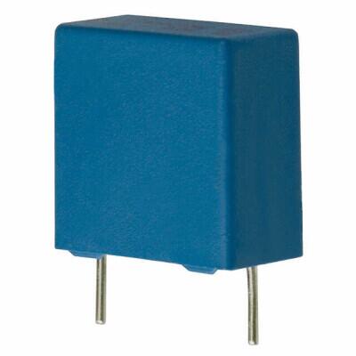 2200 pF Film Capacitor 500V Polypropylene (PP), Metallized Radial - 1