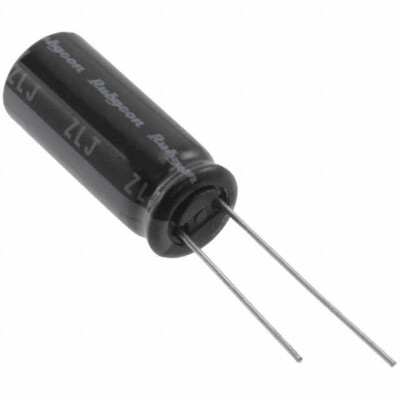 2200 µF 10 V Aluminum Electrolytic Capacitors Radial, Can 10000 Hrs @ 105°C - 1