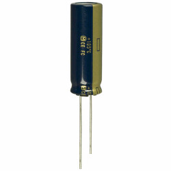 2200 µF 25 V Aluminum Electrolytic Capacitors Radial, Can 5000 Hrs @ 105°C - Panasonic Electronic Components (1)