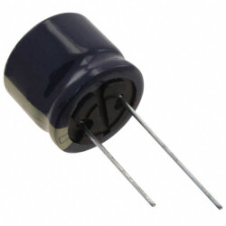 2200 µF 25 V Aluminum Electrolytic Capacitors Radial, Can 5000 Hrs @ 105°C - Panasonic Electronic Components (1)