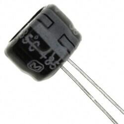220µF 10V Aluminum Electrolytic Capacitors Radial, Can 1000 Hrs @ 85°C - Panasonic Electronic Components