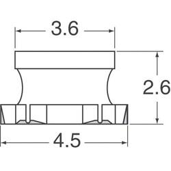 220µH Unshielded Wirewound Inductor 110mA 4Ohm Max 1812 (4532 Metric) - Murata Electronics (1)
