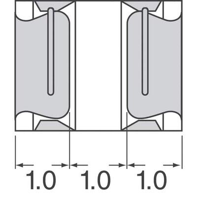 220µH Unshielded Wirewound Inductor 110mA 4Ohm Max 1812 (4532 Metric) - 5