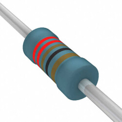 221 Ohms ±1% 0.5W, 1/2W Through Hole Resistor Axial Metal Film - Vishay Beyschlag Draloric BC Components
