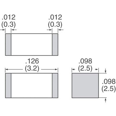 22µF ±10% 25V Seramik Kapasitör / Kondansatör X5R 1210 (3225 Metrik) - 2