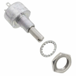 2.2k Ohm 1 Gang Linear Panel Mount Potentiometer 1.0 Turns Cermet 3W Solder Lug - Vishay Sfernice