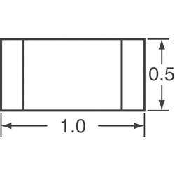 2.2nH Unshielded Thick Film Inductor 220mA 300mOhm Max 0402 (1005 Metric) - 2