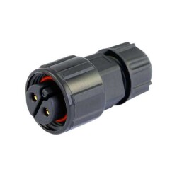 2 Position Circular Connector Plug, Female Sockets Solder Cup - Chogori Technologies Inc.