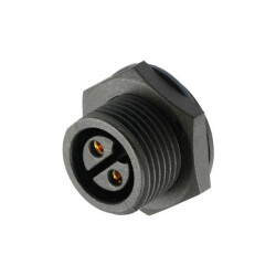 2 Position Circular Connector Receptacle, Female Sockets Solder Cup - Chogori Technologies Inc.