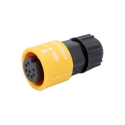 8 Position Circular Connector Plug, Female Sockets Solder Cup - Chogori Technologies Inc.