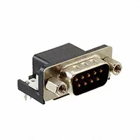 9 Position D-Sub Plug, Male Pins Connector - 1
