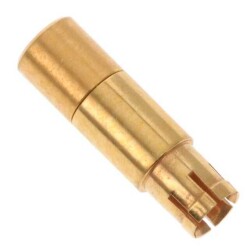 Socket Contact Coax Gold Crimp - TE Connectivity Aerospace, Defense and Marine