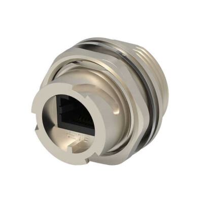 Modular Coupler Connector Jack, 8p8c (RJ45) To Jack, 8p8c (RJ45) Cat5e Shielded - 1