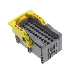 48 Position Rectangular Housing Connector Receptacle Gray - TE Connectivity Deutsch Connectors